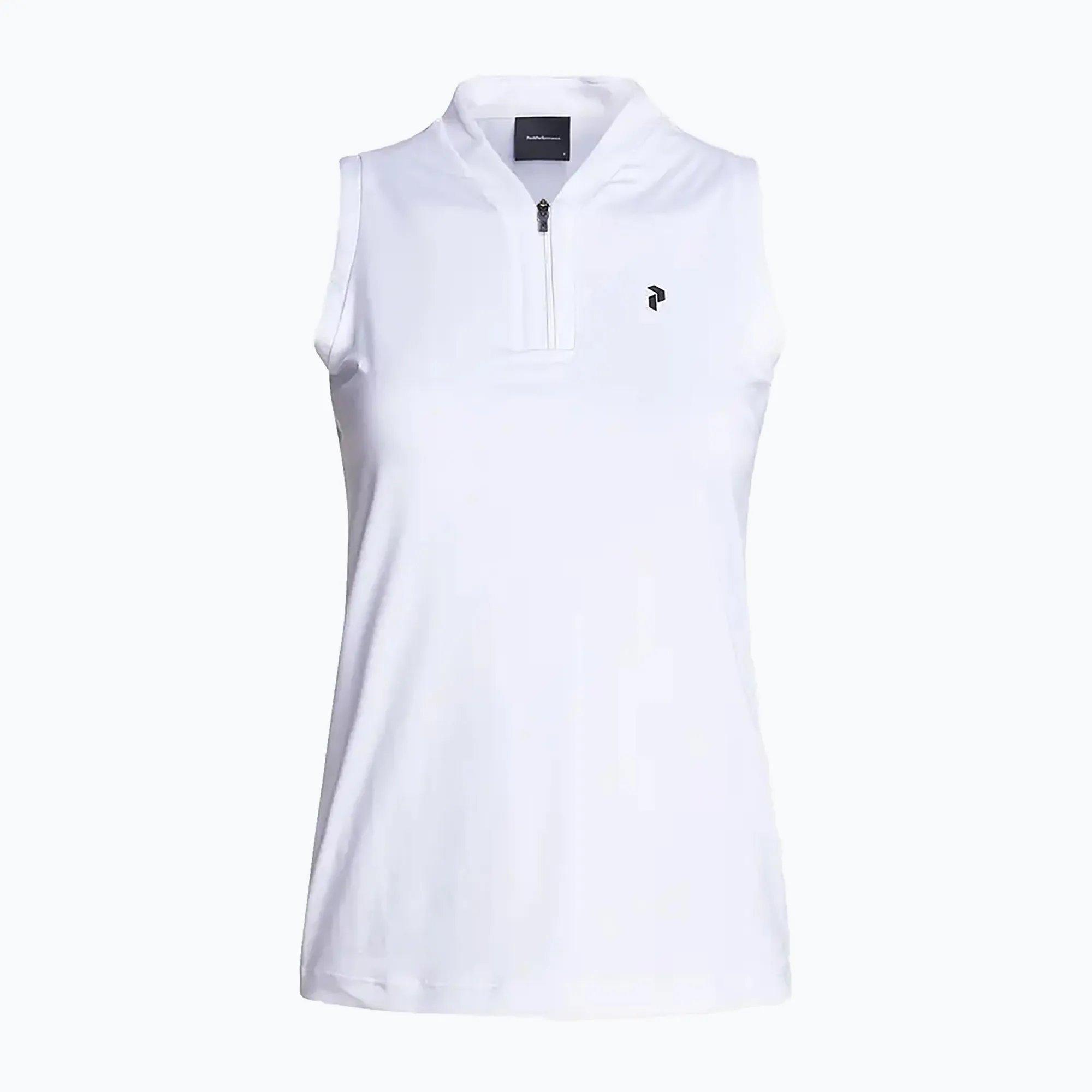 Women's SS23 Turf Zip Sleeveless Polo | PEAK PERFORMANCE | Golf